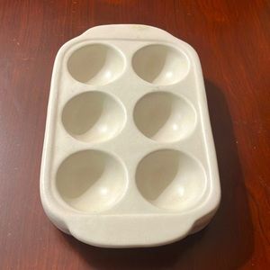 Ceramic Half Dozen Egg Crate
